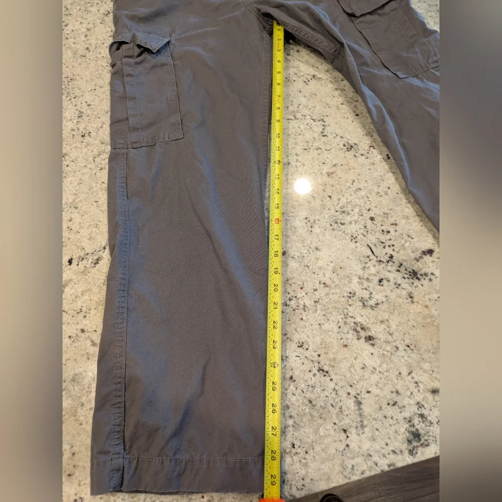 RedHead Men’s Cargo Pants 32x30 Gray 100% Cotton Utility Work Outdoor Hiking